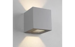 Hidealite Cube XL II Vägglampa LED 3000K 25W Grå IP65* Upp & Nedljus Lampor