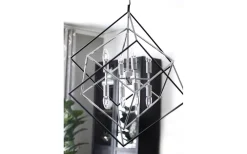 Aneta Cubes Taklampa 73cm Svart* Stora Taklampor Ø70-150 Cm