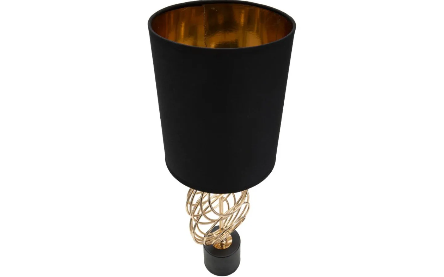 Mauro Ferretti Cubo Bordslampa 58,5cm Guld/Svart* Bordslampor