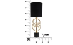 Mauro Ferretti Cubo Bordslampa 58,5cm Guld/Svart* Bordslampor