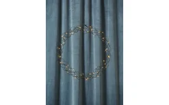 Curly Krans Dew Drop LED 48cm Svart Inomhus