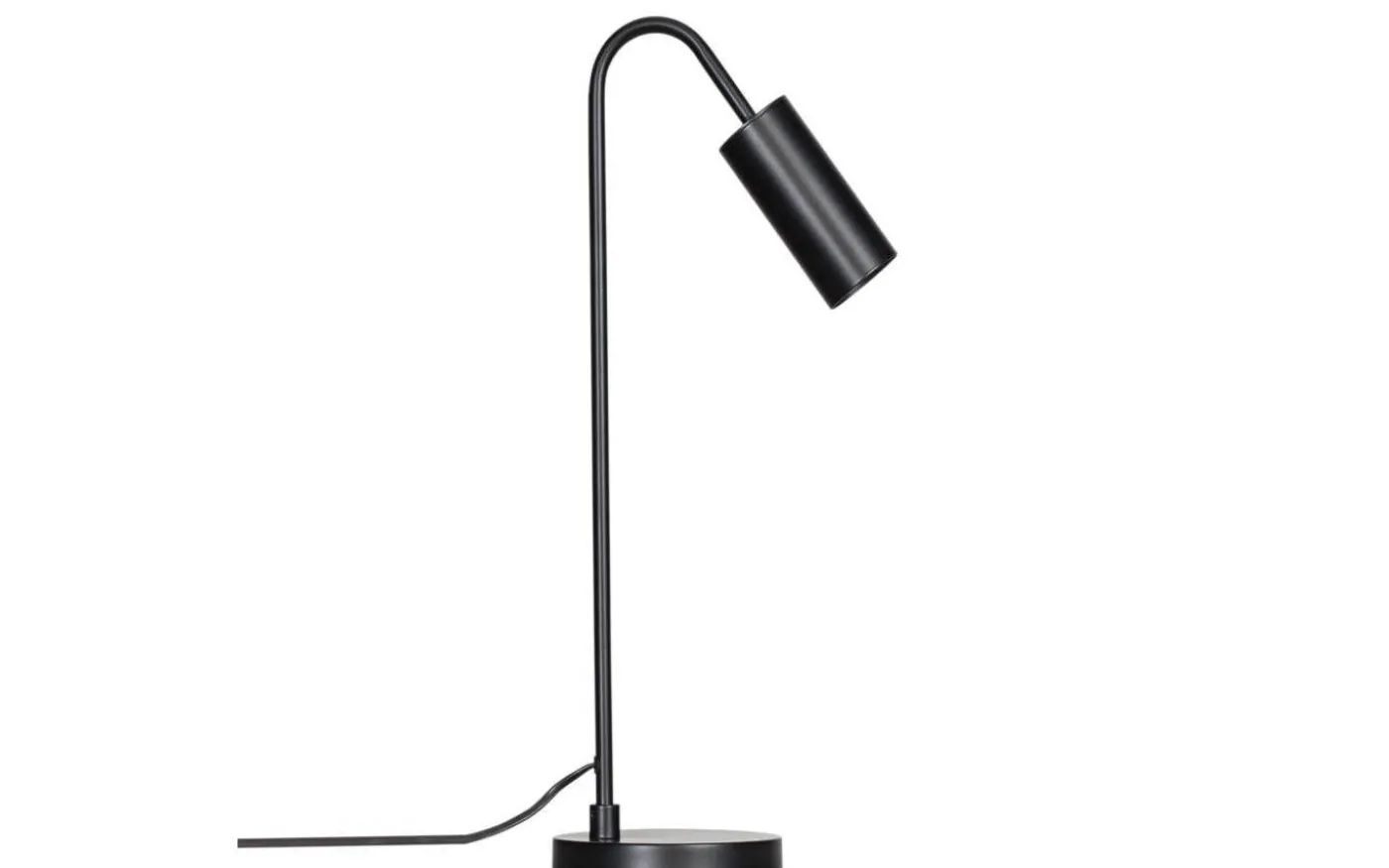 Curve Bordslampa 50cm Matt Svart