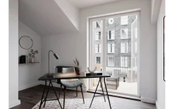 Curve Bordslampa 50cm Matt Svart