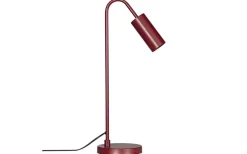 Skrivbordslampor<By Rydens Curve Bordslampa 50cm Matt Mörkröd
