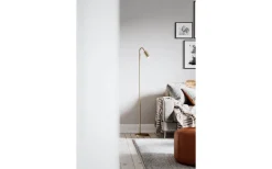 Golvläslampor<By Rydens Curve Golvlampa 146cm Matt Guld