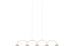 Globen Lighting Curve Taklampa 165cm Beige* Avlånga Taklampor