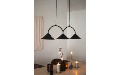 Curve Taklampa 95cm Svart