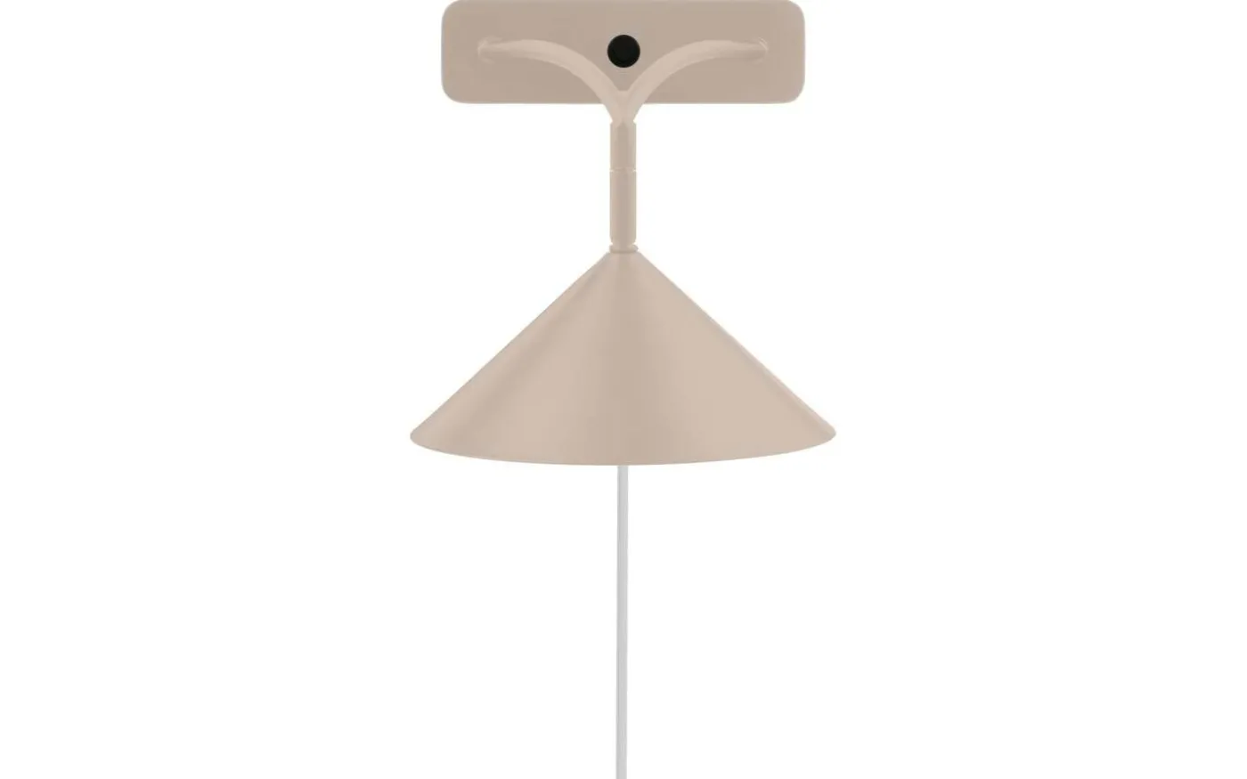 Curve Vägglampa Beige