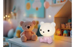 Reality Cutie Bordslampa LED röd RGB*Barn Nattlampor|Barnrum