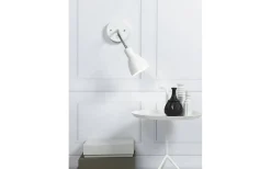 Sovrum|Läslampor<Nordlux Cyclone Vägglampa 37cm Vit
