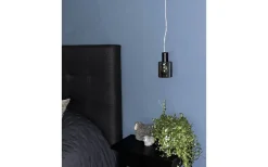 Kök & Matplats|Fönsterlampor<Aneta Cylinder Fönsterlampa 9cm Svart/Rök