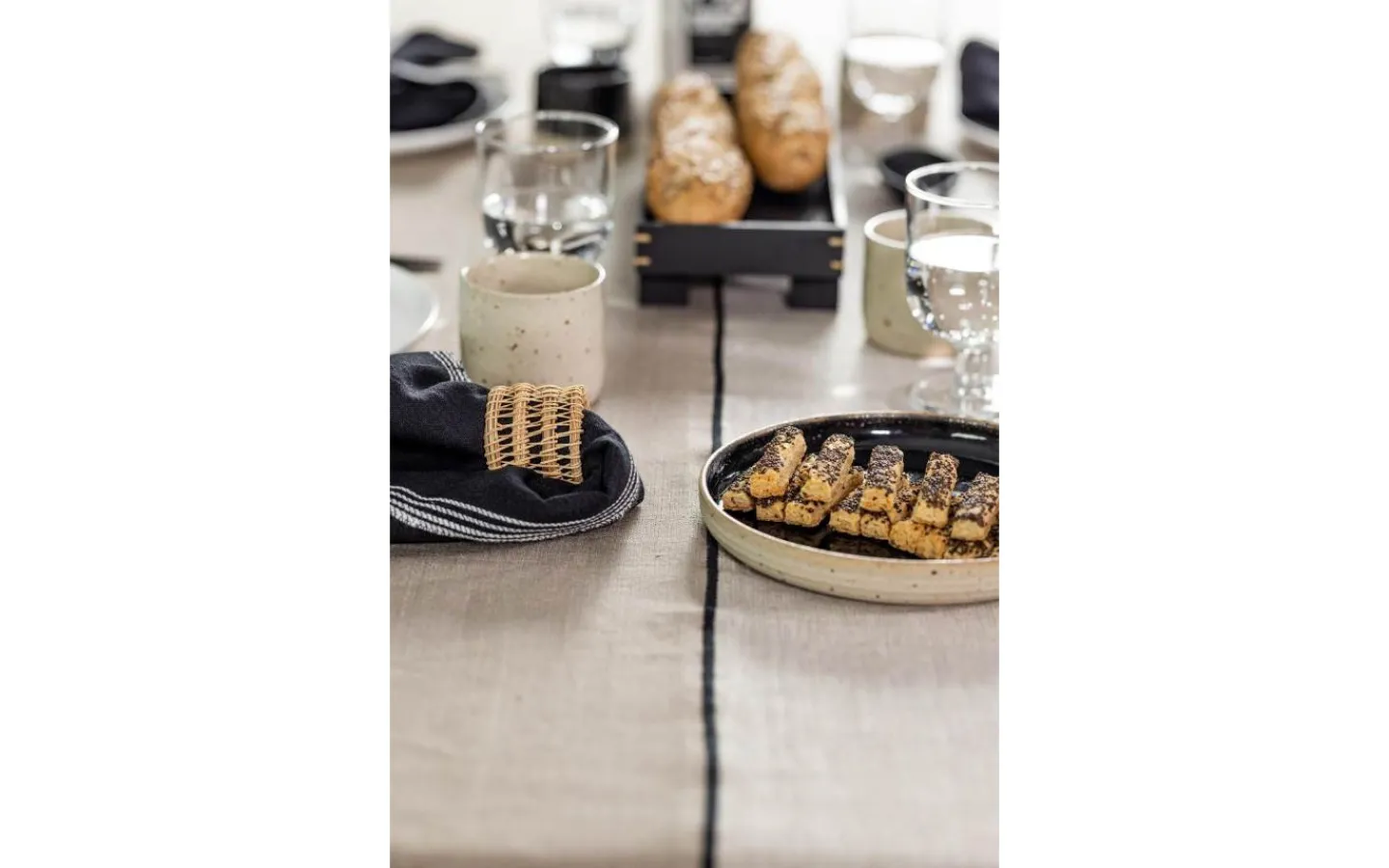 Bordsdukar<Markslojd Öda Linneduk Beige 156x250 cm