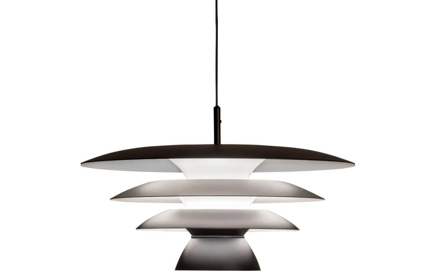 Da Vinci Taklampa 50cm Svart