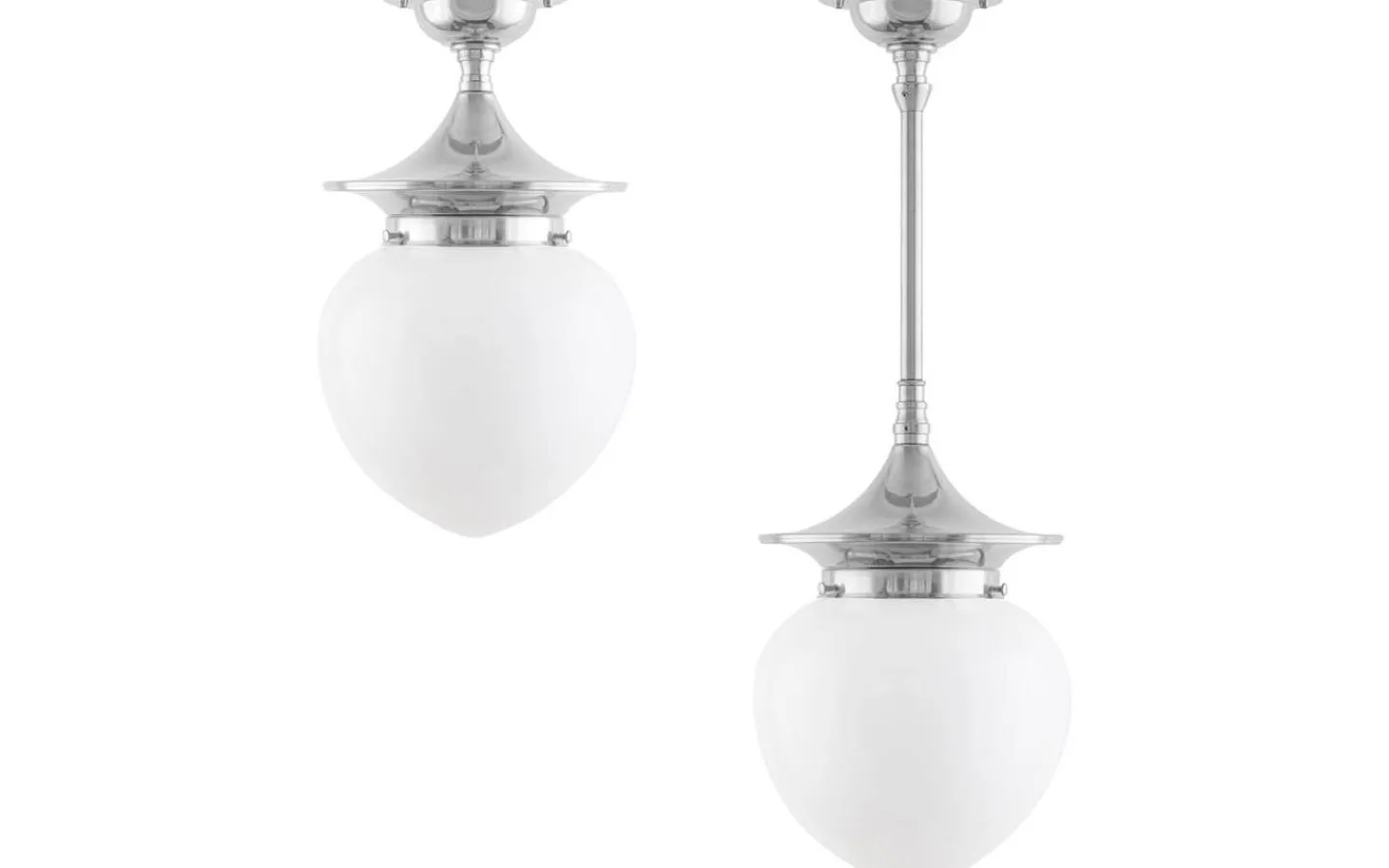 Badrumslampor Tak<Karlskrona Lampfabrik Dahlberg 100 - Förnicklad Badrum IP24