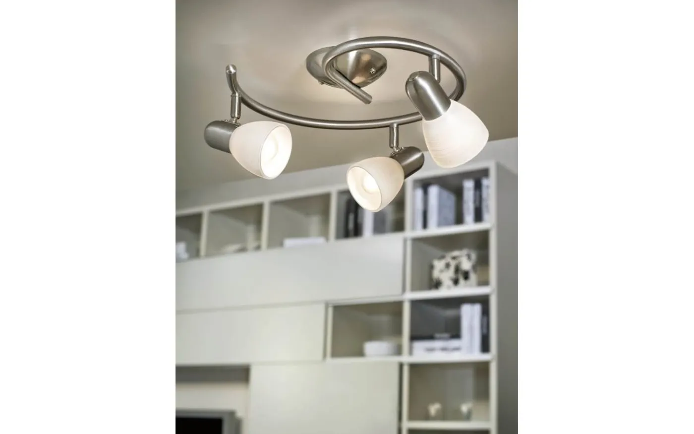 Dakar Takspotlight 30cm Nickel