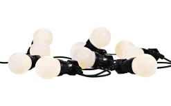 Korta Ljusslingor (1-10M)|Ljusslingor Utomhus<Markslojd Dakke Uteslinga 4,5m 10L Vit IP44