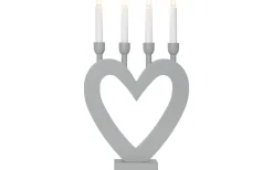 Star Trading Dala Adventsljusstake 45cm Grå* Visa Alla Adventsljusstakar|Adventsljusstakar 31-60 Cm