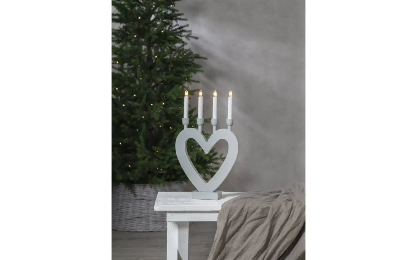 Star Trading Dala Adventsljusstake 45cm Grå* Visa Alla Adventsljusstakar|Adventsljusstakar 31-60 Cm