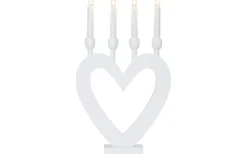 Dala Adventsljusstake 45cm Vit