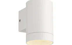 Llitt Daniel I Vägglampa GU10 Vit IP44* Upp Eller Nedljus Lampor