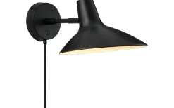 Design for the people Darci Short Vägglampa 22cm Svart* Läslampor