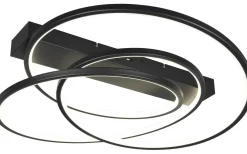 Plafonder<Trio Lighting Darvin Plafond LED mattsvart