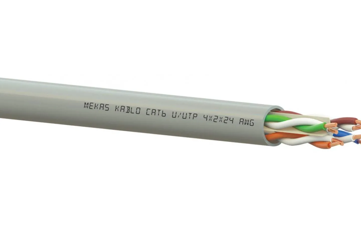 Malmbergs Datakabel CAT.6, U/UTP, 4x2x24AWG, Utomhus, 305 m* Data-,Buss- & Optokabel