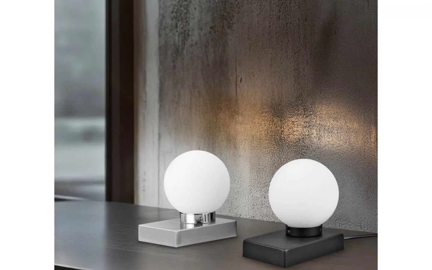 Bordslampor<Trio Lighting Davi II Bordslampa E14 mattsvart