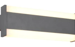 Trio Lighting Dawson Vägglampa LED 30cm antracit IP54* Vägglampor Utomhus