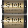D-batterier Power Alkaline, LRD 1,5V 2-Pack
