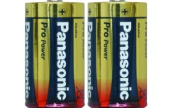 D-batterier Pro Power, LR20 1,5V, 2-pack