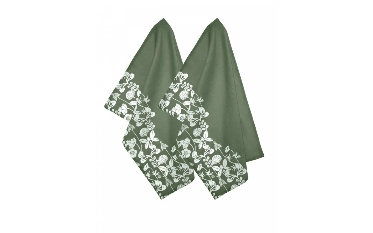 Kökshanddukar<Svanefors De Mina Kökshandduk Mossa 50x70cm