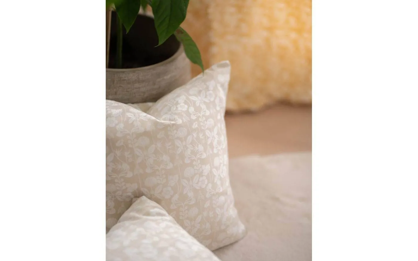 De Mina Kuddfodral 45x45cm Beige