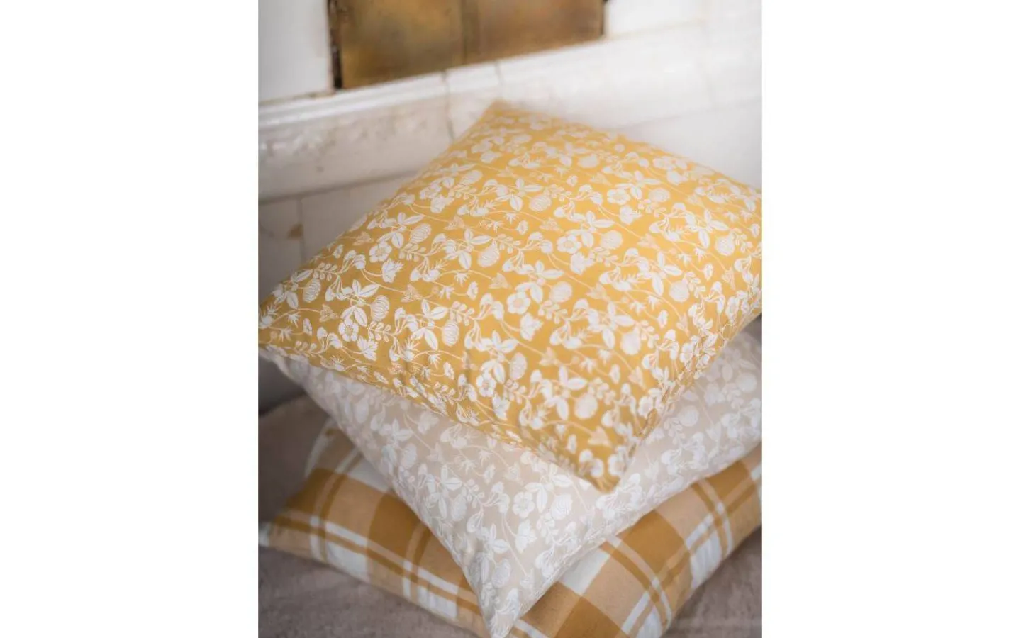 Kuddfodral<Svanefors De Mina Kuddfodral 45x45cm Havre