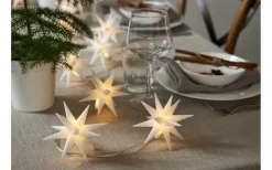 December Batteridriven Ljusslinga 2,1m Vit