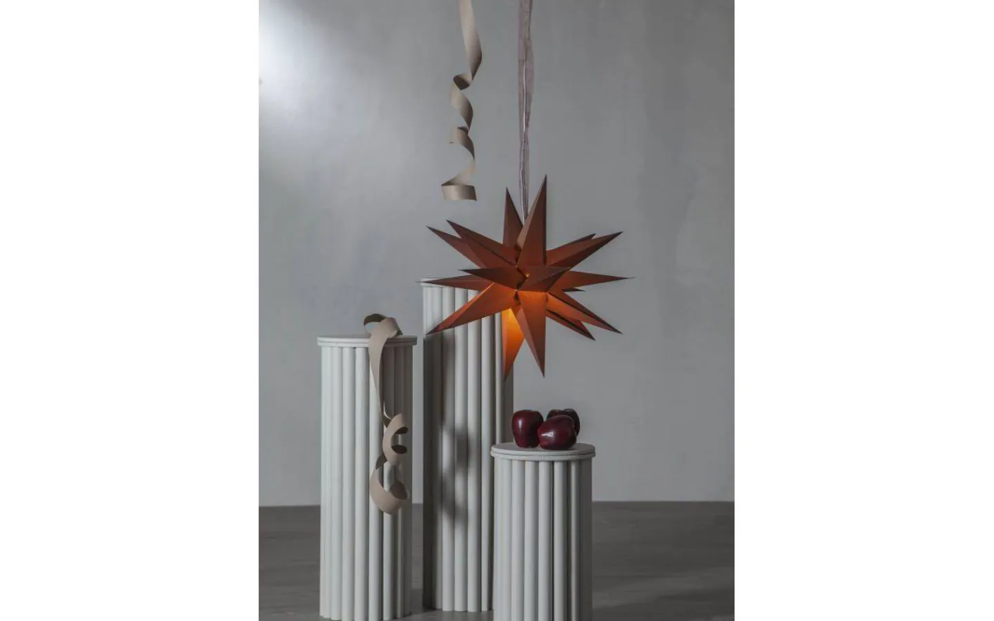 Visa Alla Julstjärnor|Julstjärnor Utan Sladd<Star Trading December Julstjärna 45cm Brun