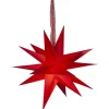 December Julstjärna 45cm Röd