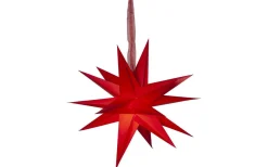 December Julstjärna 45cm Röd