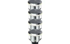 Decklight 35mm 4-pack Frostat glas Bolthi Connect 12V Rostfritt Stål IP67