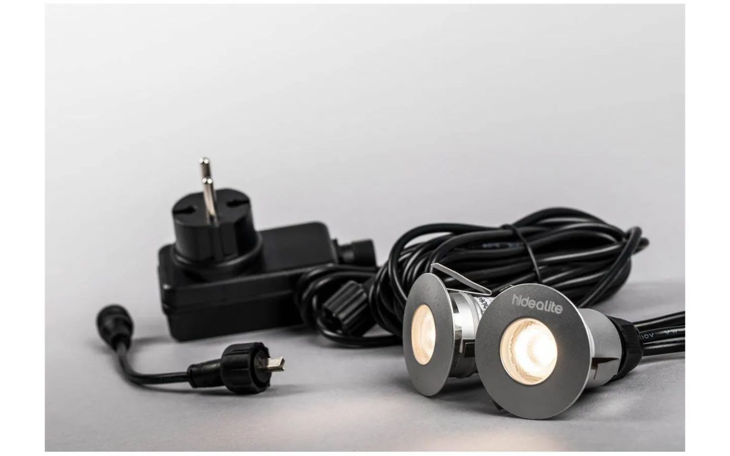 Hidealite Decklight Super System Garden Kit 2 Spot 3000K 2x1,35W* System Garden Hide-A-Lite