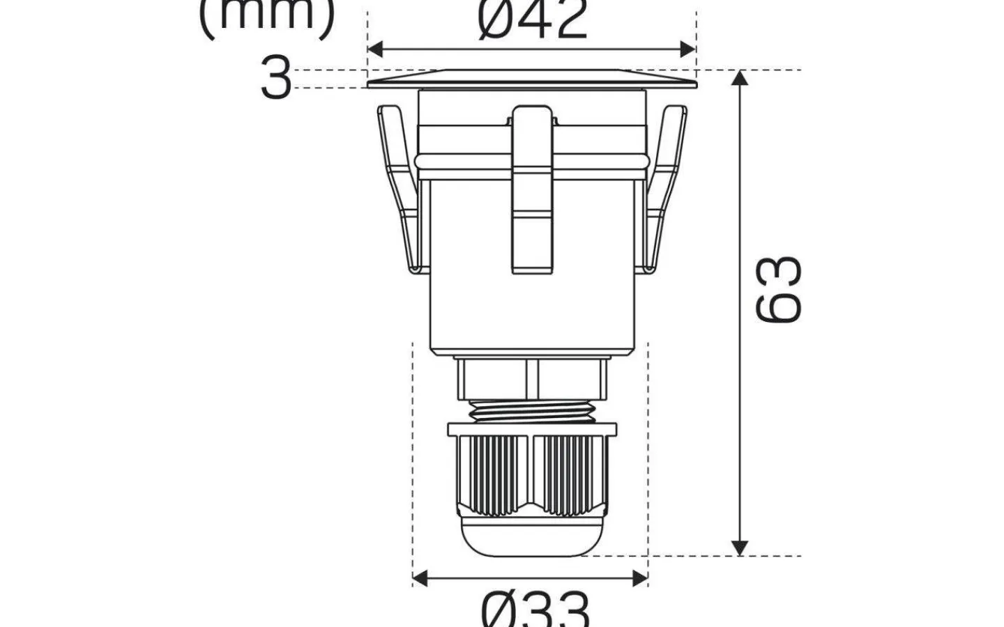 Hidealite Decklight Super System Garden Kit 2 Spot 3000K 2x1,35W* System Garden Hide-A-Lite