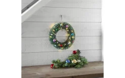 Decorini Batteridriven Krans 20cm Inomhusbruk