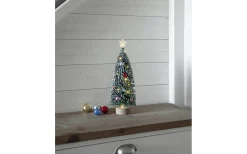 Star Trading Decorini Batteridriven Minigran 31cm Grön* Batteri Julpynt Inomhus