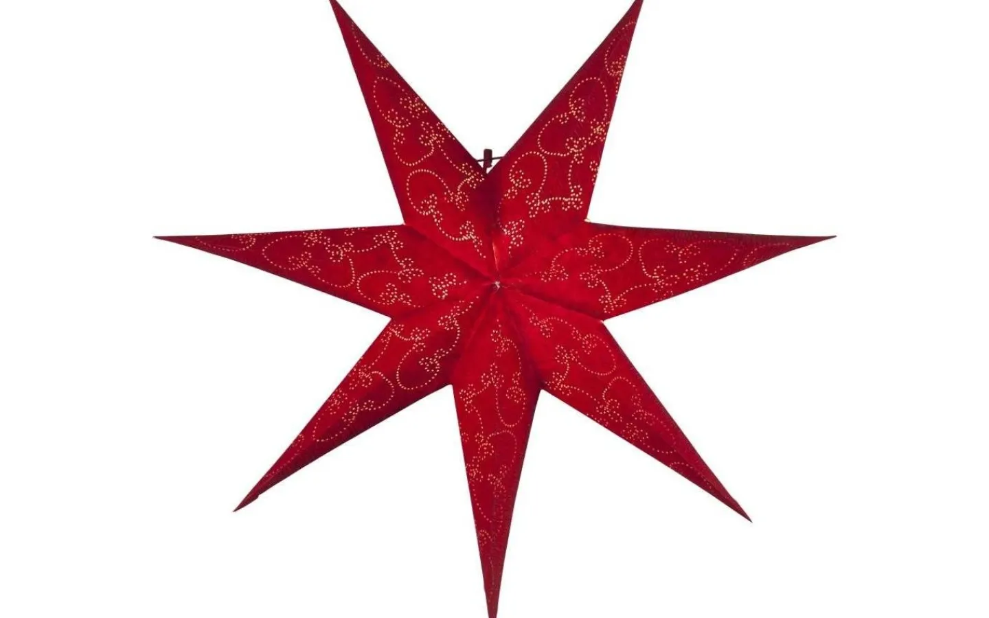 Visa Alla Julstjärnor|Julstjärnor Utan Sladd<Star Trading Decorus Pappstjärna 63cm Röd