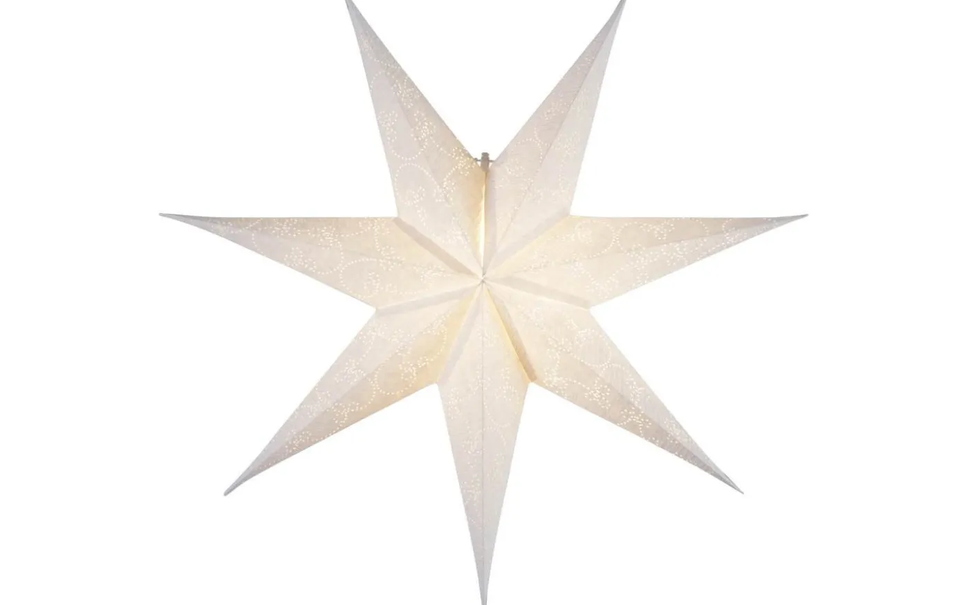 Decorus Pappstjärna 63cm Vit