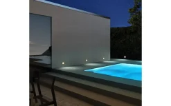 Infälld Murbelysning|Hall & Trappa<Rendl Dejavu SQ9 Vägglampa LED