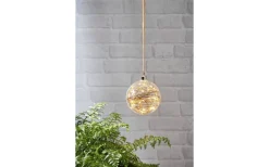 Star Trading Dekoration Glaskula Glow 15cm* Julpynt Inomhus