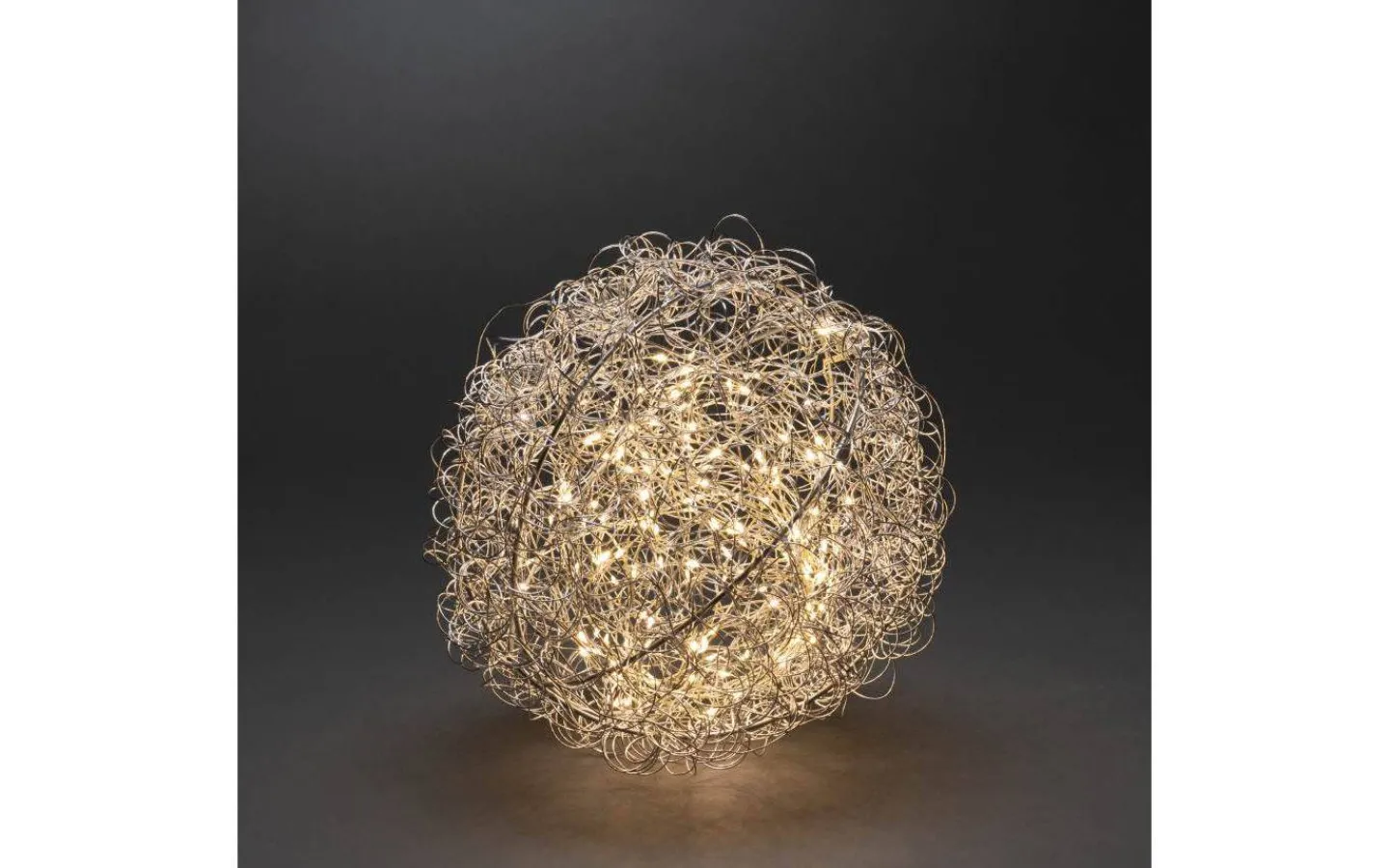 Konstsmide Dekorationsklot Ø30cm Silver* Julpynt Inomhus