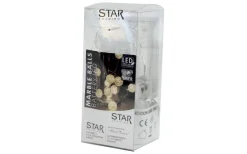 Batteri Julpynt Inomhus|Batterislingor Inomhus<Star Trading Dekorationsslinga Marble Balls LED