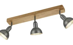 Delhi Spotlight 3-delad E14 antik stål